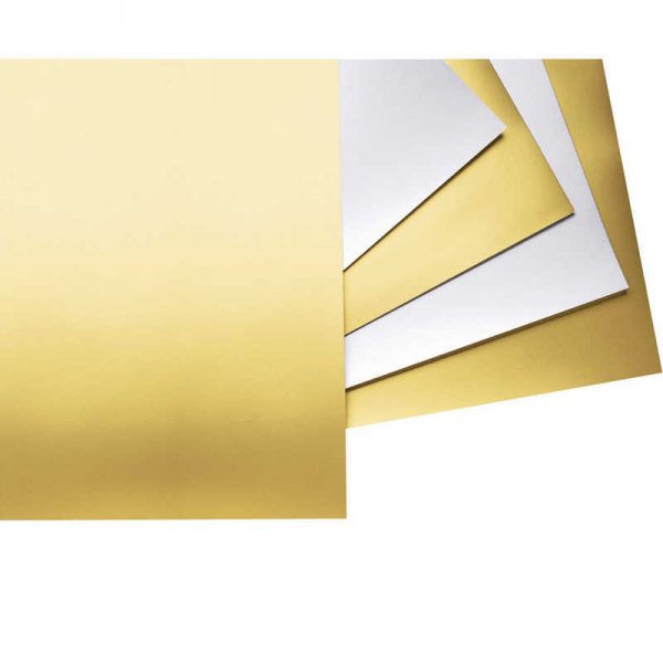 UCreate® Poster Board, Gold, 22" x 28", 25 Sheets