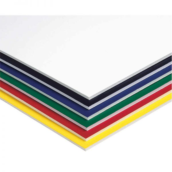 UCreate® Foam Board, 6 Assorted Colors, 20" x 30", 10 Sheets