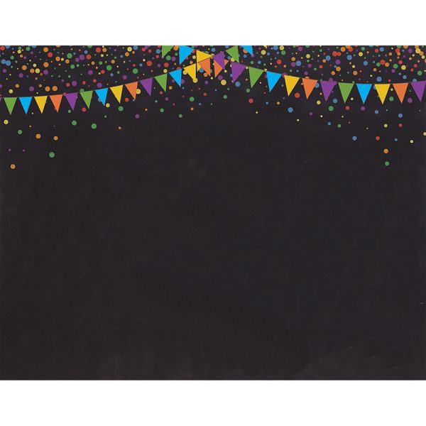 UCreate® Premium Pennant Poster Board, Black, 22" x 28", 25 Sheets