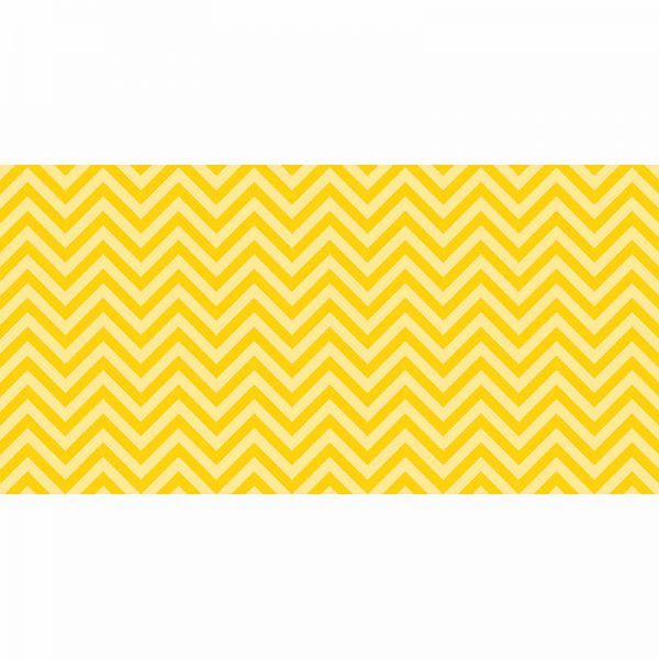 Fadeless® Bulletin Board Art Paper, Chic Chevron-Yellow, 48" x 50', 1 Roll