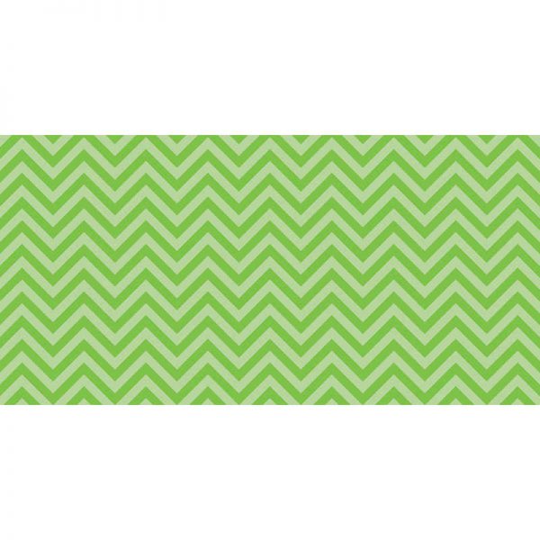 Fadeless® Bulletin Board Art Paper, Chic Chevron-Lime, 48" x 50', 1 Roll