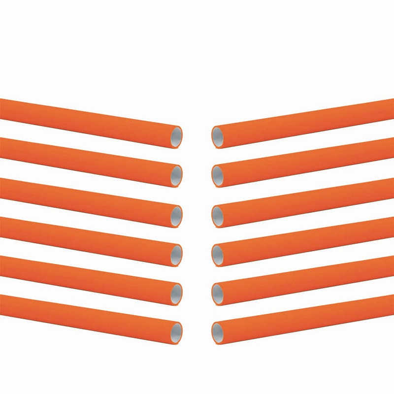 TeachersParadise Fadeless® Bulletin Board Art Paper Roll, Orange, 24" x 12', 12 Rolls