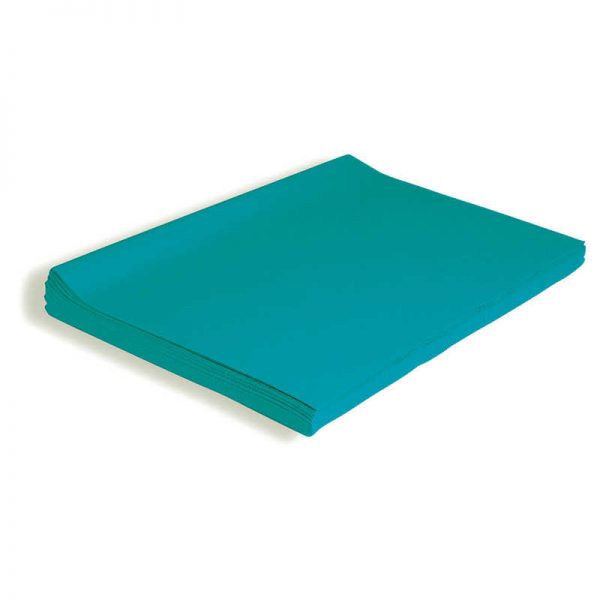 KolorFast® Tissue, Turquoise, 20" x 30", 480 Sheets