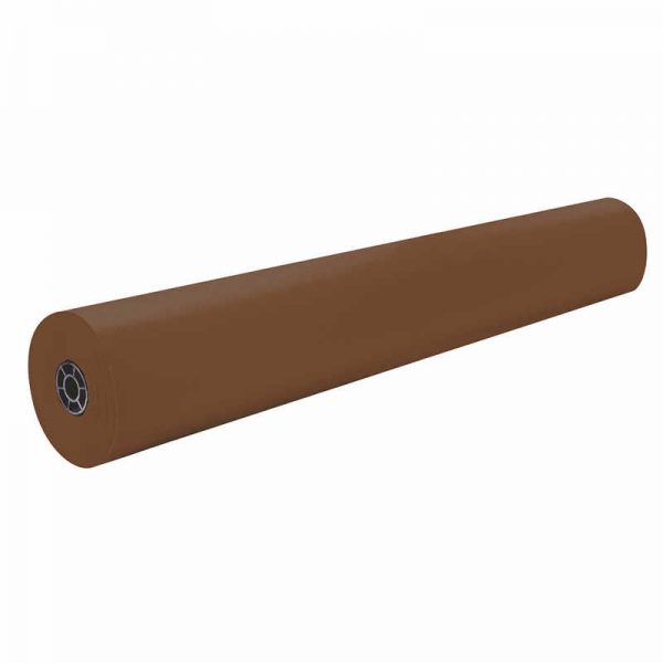 Rainbow® Colored Kraft Duo-Finish® Paper, Brown, 36" x 1000', 1 Roll