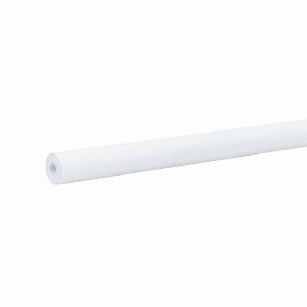 Rainbow® Colored Kraft Duo-Finish® Paper, White, 36" x 100', 1 Roll