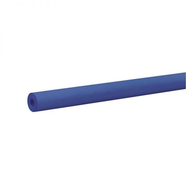 Rainbow® Colored Kraft Duo-Finish® Paper, Dark Blue, 36" x 100', 1 Roll
