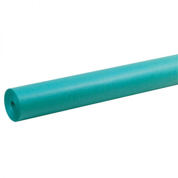 ArtKraft® Duo-Finish® Paper, Aqua, 48" x 200', 1 Roll