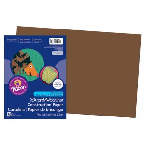 Lightweight Construction Paper 10 Assorted Colors 12 x 18 100 Sheets per Pack 3 Packs