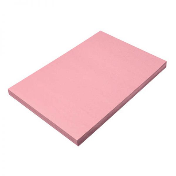 SunWorks® Construction Paper, Pink, 12" x 18", 100 Sheets