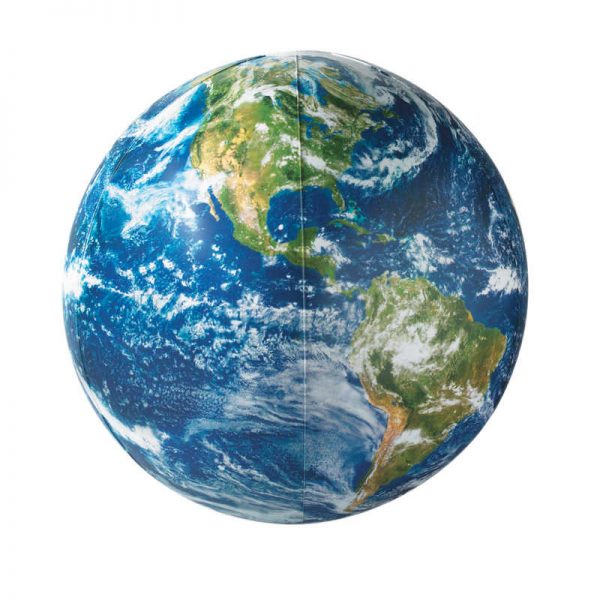 The EarthBall® Globe, Inflatable, 16" Diameter, 1 Globe