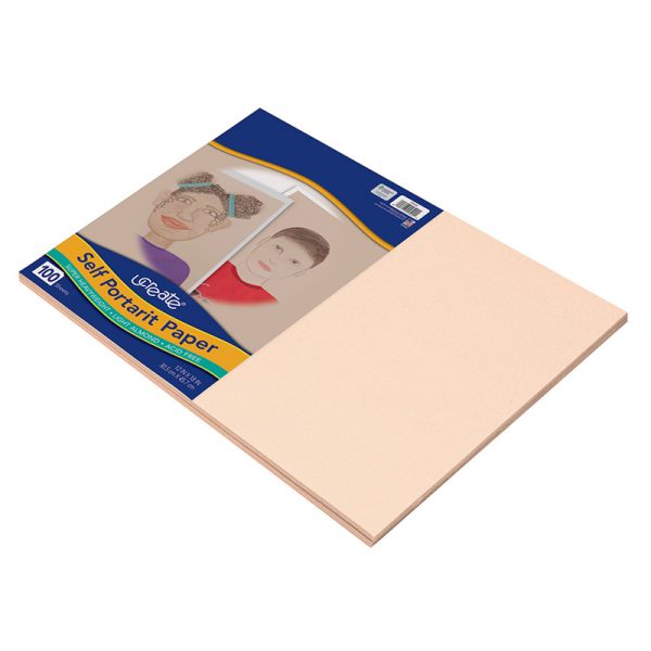 UCreate® Self Portrait Paper, Light Almond, 12" x 18", 100 Sheets