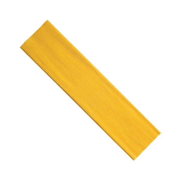 Creativity Street® Crepe Paper, Yellow, 20" x 7-1/2', 1 Sheet