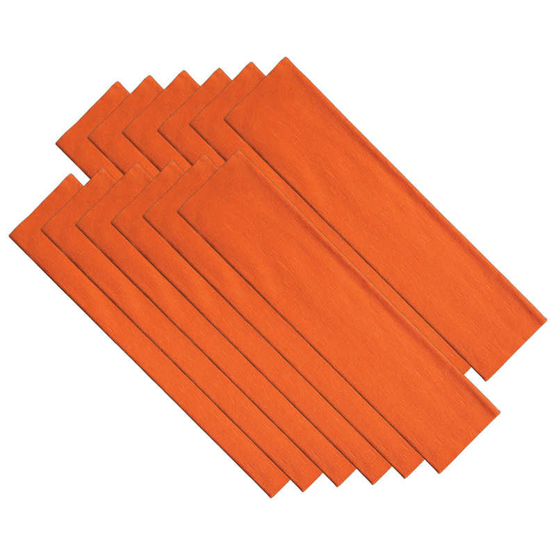 TeachersParadise Creativity Street® Crepe Paper, Orange, 20" x 71/2