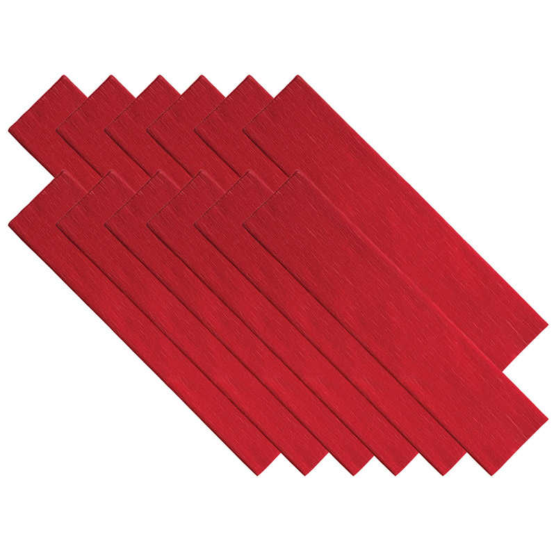 TeachersParadise Creativity Street® Crepe Paper, Red, 20" x 71/2