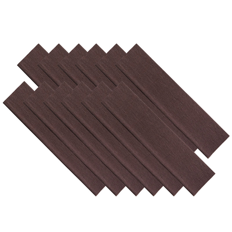 TeachersParadise Creativity Street® Crepe Paper, Brown, 20" x 71/2