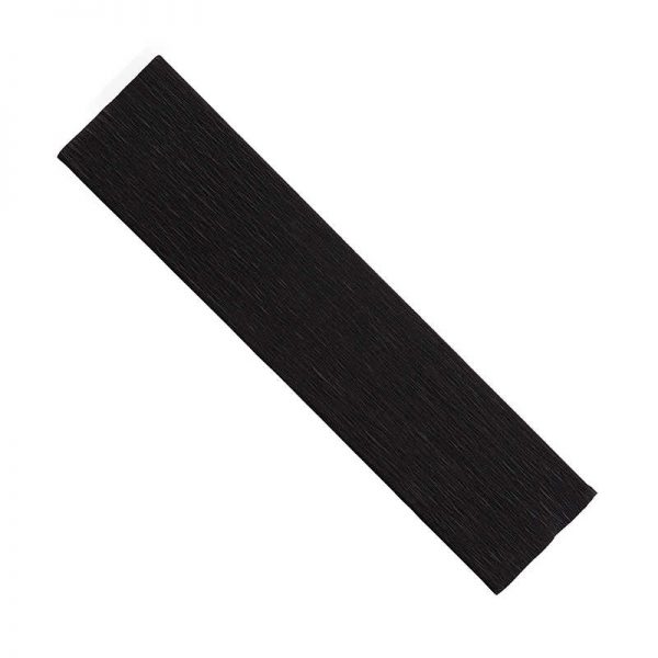 Creativity Street® Crepe Paper, Black, 20" x 7-1/2', 1 Sheet