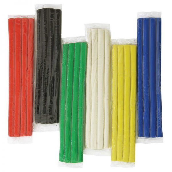 Creativity Street® Extruded Modeling Clay, 6 Assorted Colors, 6 Sticks, 1 lb. Total