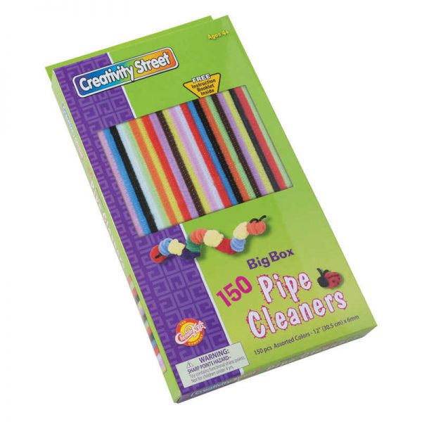 Creativity Street® Stem Variety Pack, Big Box, 12" x 6 mm, 150 Pieces