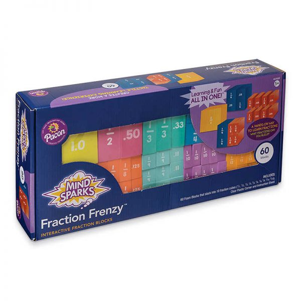 Mind Sparks® Fraction Frenzy™, 60 Blocks