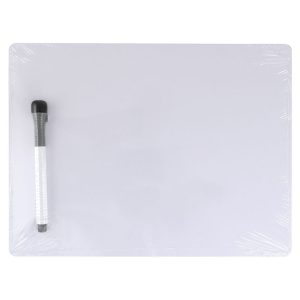 TeachersParadise - Flipside Black Dry Erase Boards, 9 x 12