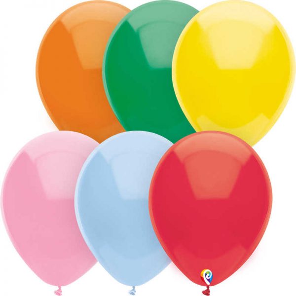 Funsational® 5" Balloons, Assorted Solids, 288 Count