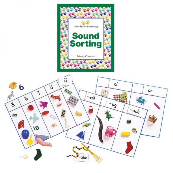 Primary Concepts™ Sound Sorting with Objects, Blends and Digraphs