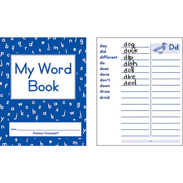 Primary Concepts My Word Book, Pack of 20