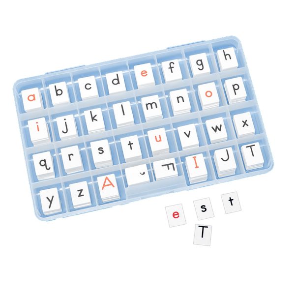 Primary Concepts Two-Sided Alphabet Letter Tiles, 4 Sets, 272 Pieces