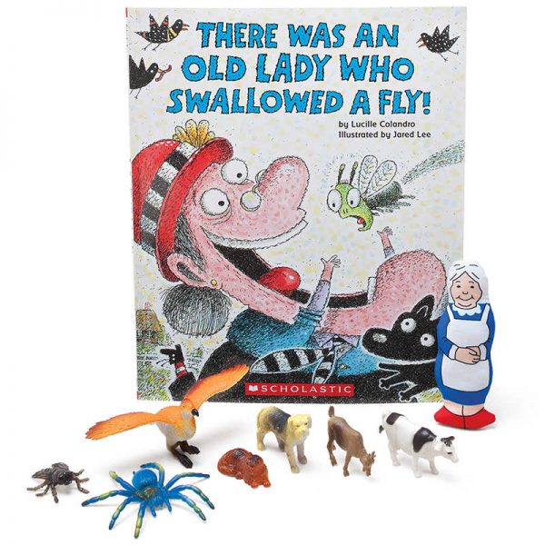 Primary Concepts™ There Was an Old Lady Who Swallowed a Fly! 3-D Storybook