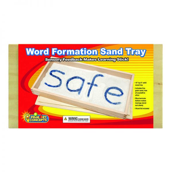 Primary Concepts™ Word Formation Sand Tray, 15"W x 8"L, Pack of 8