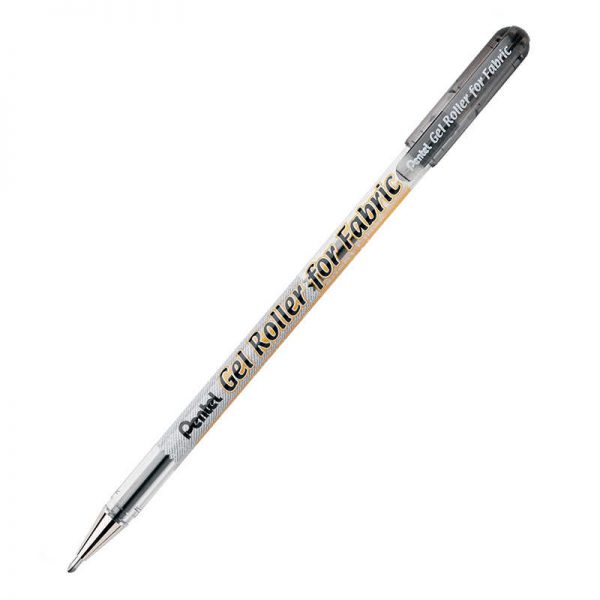 Pentel® Gel Roller for Fabric, Black
