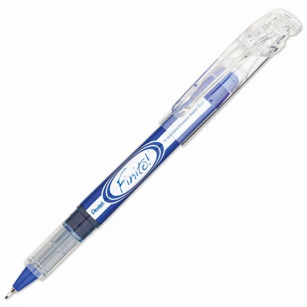 Pentel® FINITO!® Porous Point Pen, Extra Fine Point, Blue