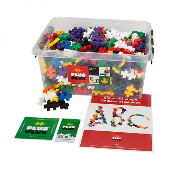 Plus-Plus® Construction Set, Big Size, 600 Pieces