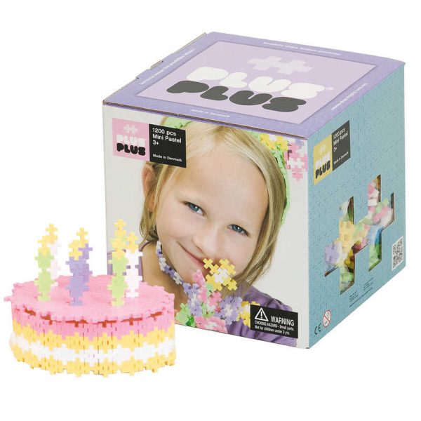 Plus-Plus® Open Play Set, Pastel, 600 pieces