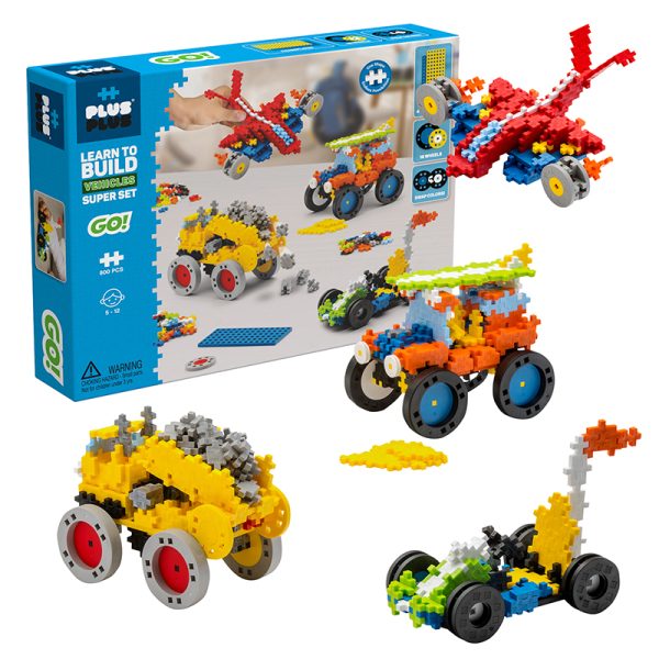 Plus-Plus® Plus-Plus® Learn to Build GO! Vehicles Super Set