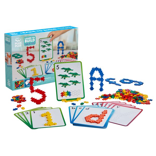 Plus-Plus® Learn to Build ABCs & 123s