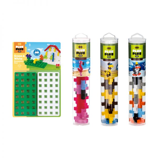 Plus-Plus® Plus-Plus® BIG Zoo Tubes & Baseplate Bundle