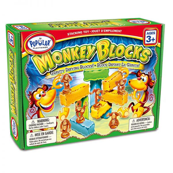 TeachersParadise - Popular Playthings Monkey Blocks™, Stacking Toy ...