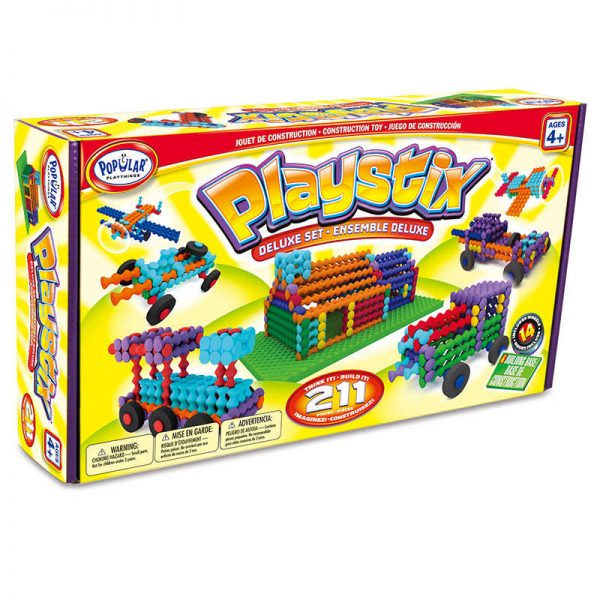 Popular Playthings Playstix® 211-Piece Deluxe Set