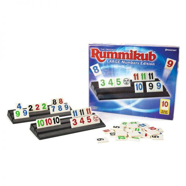 Pressman Large Number Rummikub Game