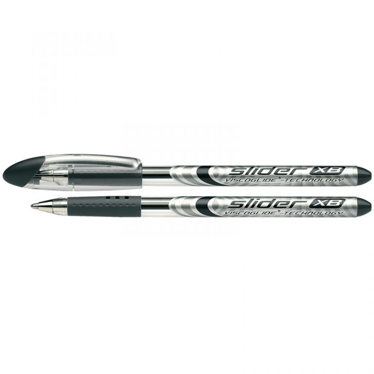 Schneider® Slider Basic XB Ballpoint Pen Viscoglide Ink, 1.4 mm, Black Ink