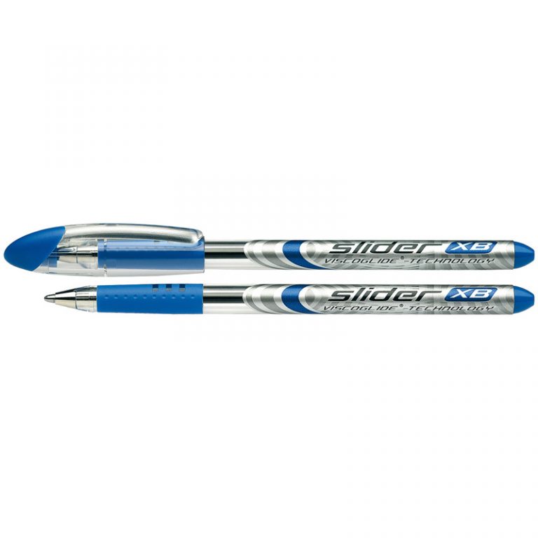 Schneider® Slider Basic XB Ballpoint Pen Viscoglide Ink, 1.4 mm, Blue Ink