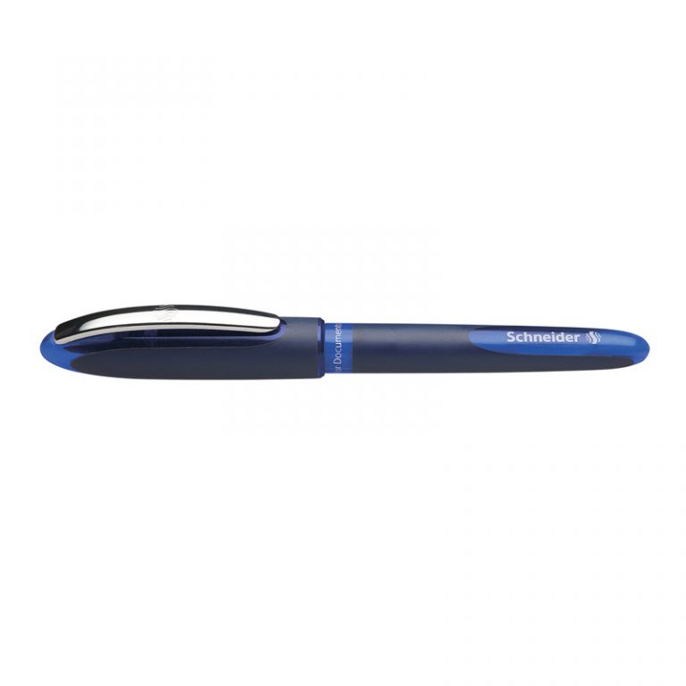 Schneider® One Business Rollerball Pens, 0.6mm, Blue