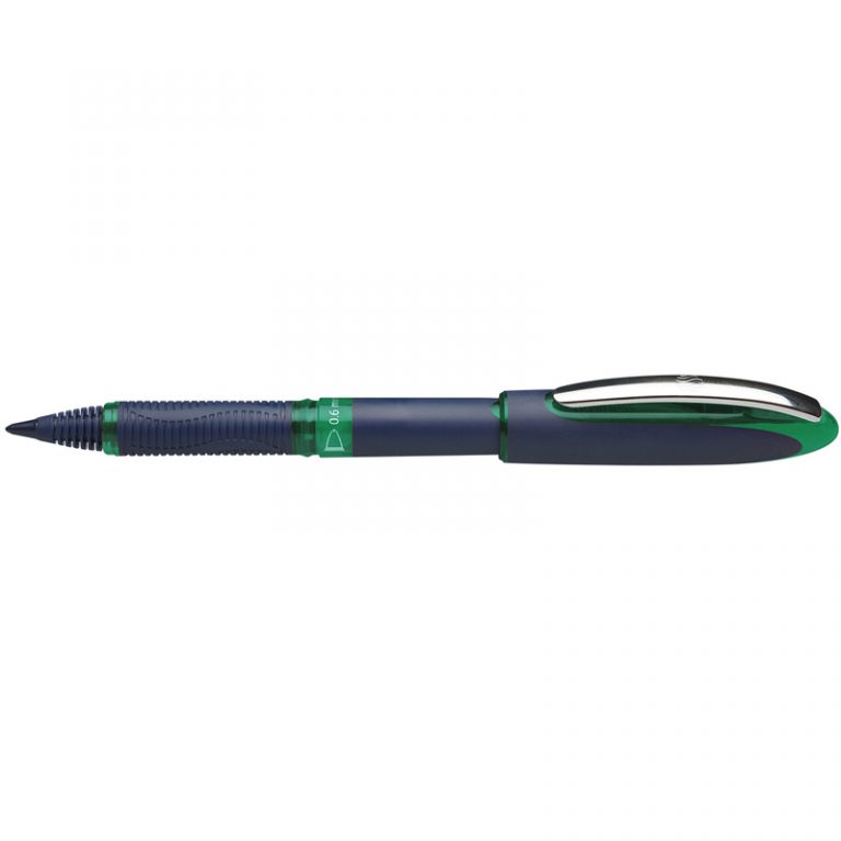 Schneider® One Business Rollerball Pens, 0.6mm, Green