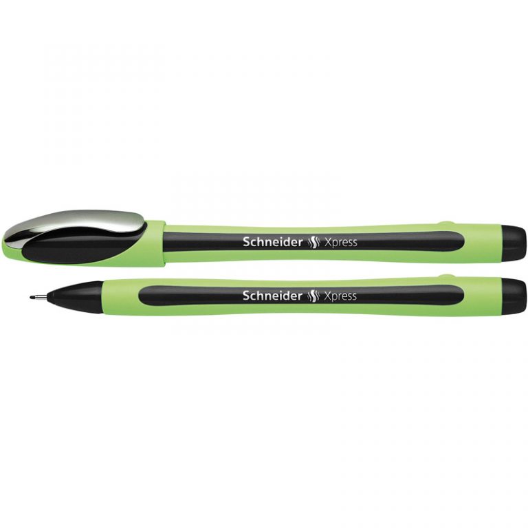 Schneider® Xpress Fineliner Pen, Fiber Tip, 0.8 mm, Black