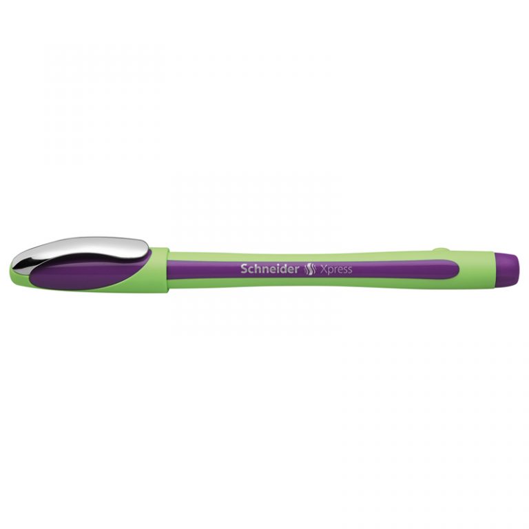 Schneider® Xpress Fineliner Pen, Fiber Tip, 0.8 mm, Violet