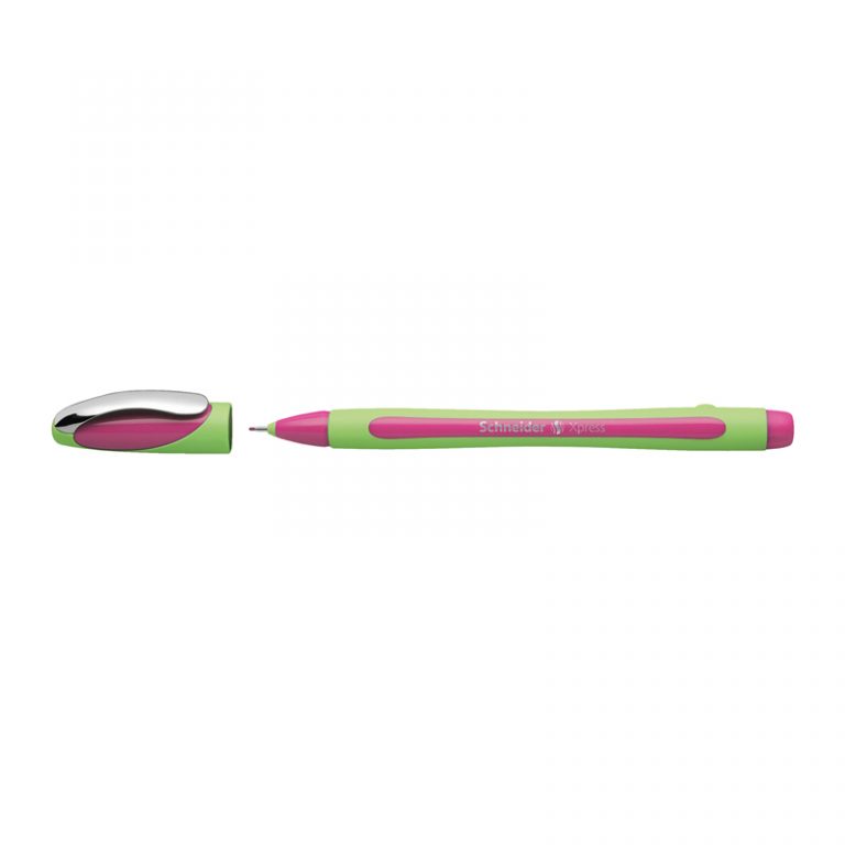 Schneider® Xpress Fineliner Pen, Fiber Tip, 0.8 mm, Pink