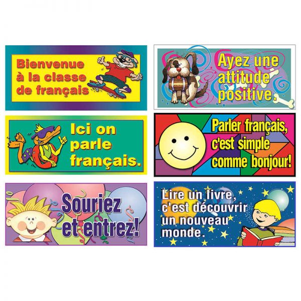 Poster Pals® French Variety Poster Set