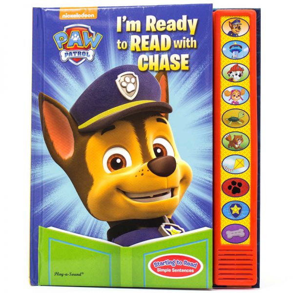 PI Kids I'm Ready to Read Book PAW Patrol with Chase