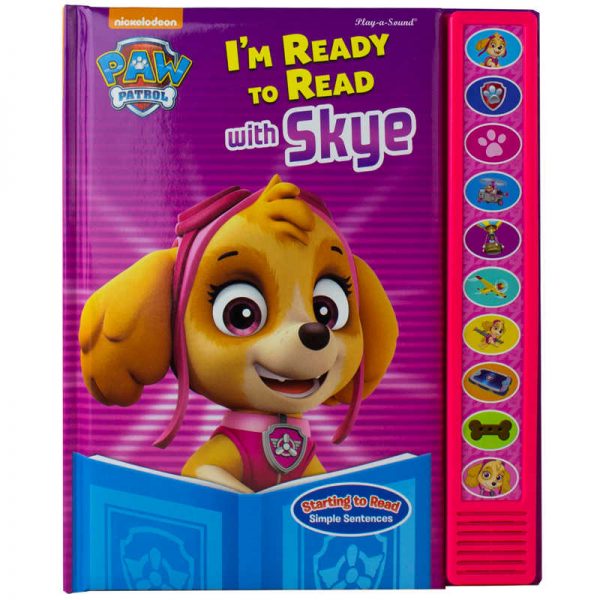 PI Kids I'm Ready to Read Book PAW Patrol with Skye